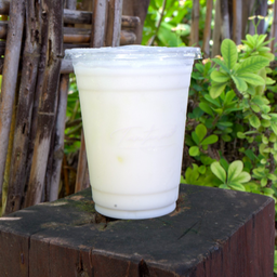 นมสดคาราเมลเย็น