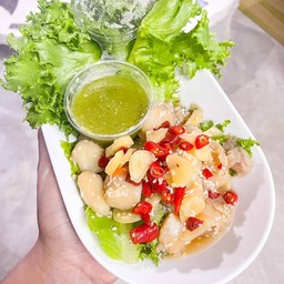 หอยเชลล์ดองซีอิ๊วเกาหลี