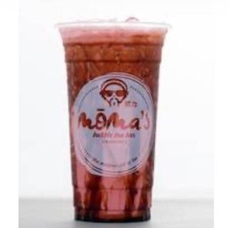 ชานมสตอเบอรี่ซอสบราวน์ชูการ์