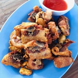 หางหมูทอด