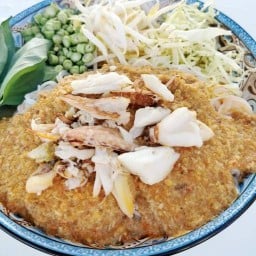 ขนมจีนน้ำยาปู(บางพระ)
