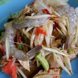 ตำป่ากุ้งสด