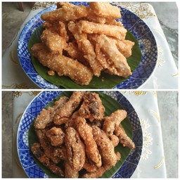 มันทอด + กล้วยตากทอด