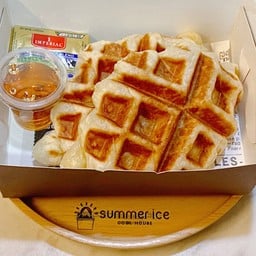 ครอฟเฟิลเนยสด DIY 2 ชิ้น