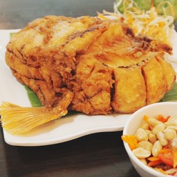 ปลาทับทิมทอดน้ำปลา