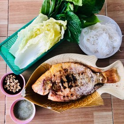 เมี่ยงปลาเผา
