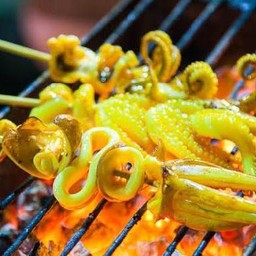 ข้าวกะเพรา จกหมึกย่าง สาขา2