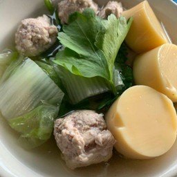 ต้มจืดเต้าหู้หมูสับ