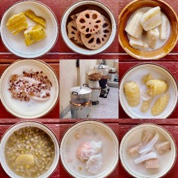 ขนมหวานเตาถ่านbyวิโรจน์ ขนมไทยทำเตาถ่านbyวิโรจน์