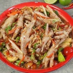 ตำตีนไก่