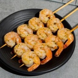 ข้าวหน้าไก่หมุน&กุ้งย่างเนยอบชีส&ตำยำ