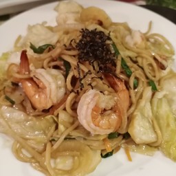 ยากิโซบะกุ้งสด