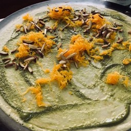 ชาเขียว ฝอยทอง อัลมอนด์