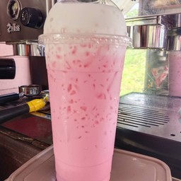 นมชมพูเย็น