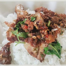 หมูกรอบพริกเกลือ(พิเศษ)