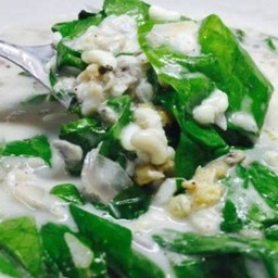 ไข่มดแดงต้มกะทิใบเหลียง