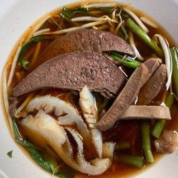 ก๋วยเตี๋ยวม้าม+ลิ้น+ผ้าขี้ริ้ว