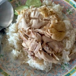 แม่เลี้ยง ข้าวมันไก่(หน้าวัดอรัญญิก)