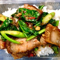 ข้าวผัดคะน้า