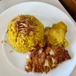 ข้าวหมกไก่ต้ม+ไก่ทอด