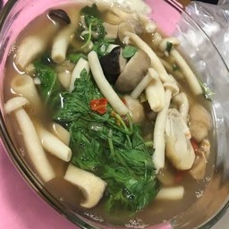 แกงเห็ดใส่ปลาร้า