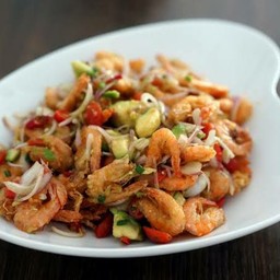 ยำกุ้งแก้ว