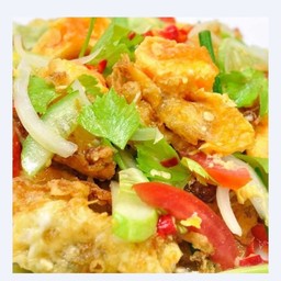 ยำไข่ดาว