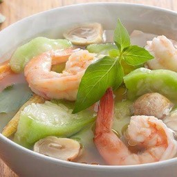 แกงเลียงกุ้งสด