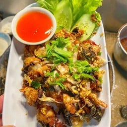 กบ นก ทอดกะเทียม