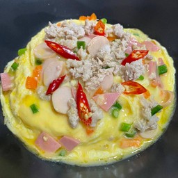 ข้าวไข่ข้นทรงเครื่อง