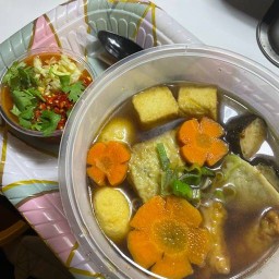 บูซ่า ชาบูเสียบไม้ @Home saimai49