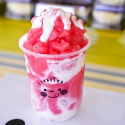 สตรอว์เบอร์รี่โยเกิร์ตสมูทตี้