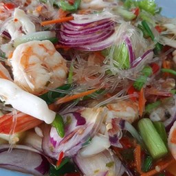 ยำวุ้นเส้นทะเล