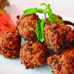 ลาบหมูทอด