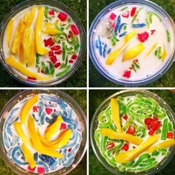 ลอดช่องสิงคโปร์น้ำกะทิ
