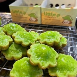 ขนมครกใบเตย(ใหญ่)Thai Coconut Pandan Cake(Large)