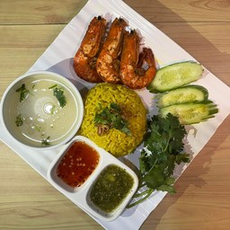 ข้าวหมกกุ้ง