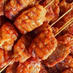 หมูปิ้งนมสด(ไม้เล็ก)