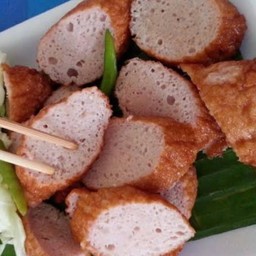 แหนมปลากรายทอด