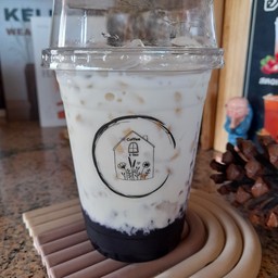 นมสดบลูเบอรี่