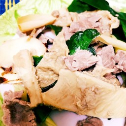 ลวกจิ้มเนื้อ