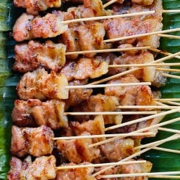 หมูปิ้งนมสดสามแยกสุเหร่าไร่กล้วย สามแยกสุเหร่าไร่กล้วย