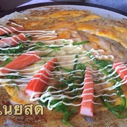 พริกเผา-ไข่-ยำสาหร่าย-ปูอัด