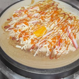 ไข่ไก่-พริกเผา-หมูหยอง-ชีส