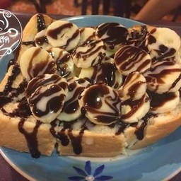 ขนมปังปิ้งกล้วยหอม