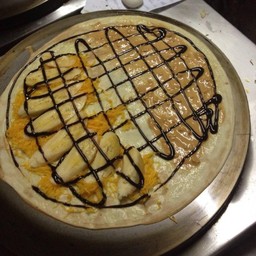 เนยถั่ว-ฝอยทอง-กล้วย