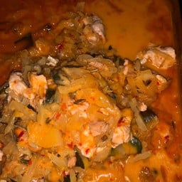 แกงสัปประรดหอยกับไก่