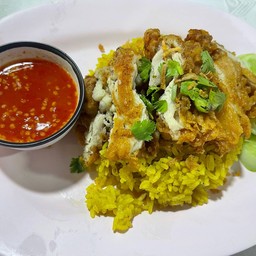 ข้าวหมกไก่ทอด