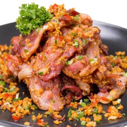 ผัดพริกเกลือ (กับข้าว)