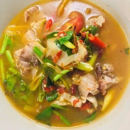 ต้มแซ่บไก่ย่าง